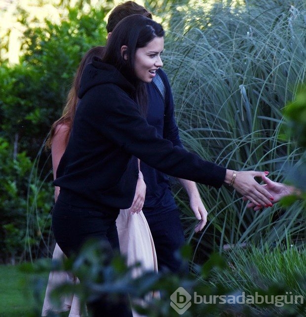Adriana Lima ve Metin Hara Bodrum'da elele
