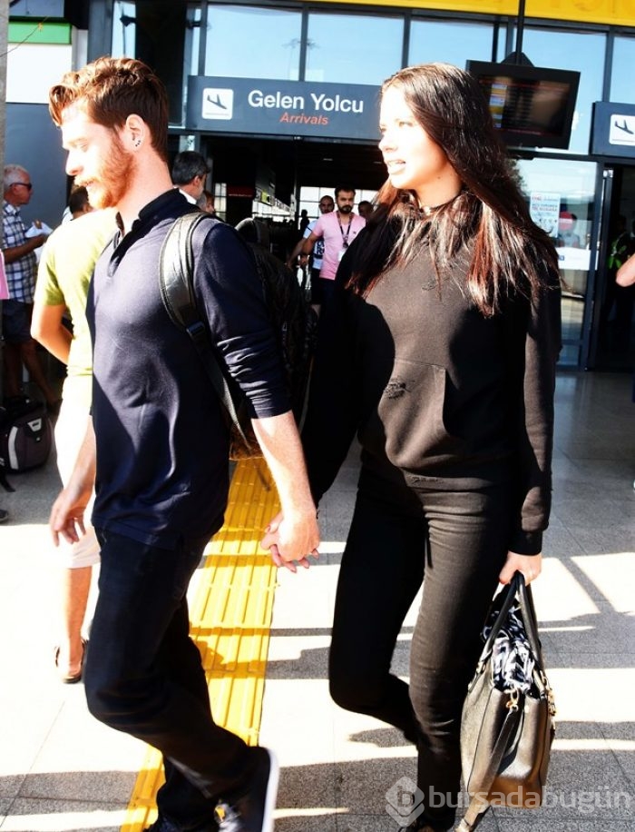 Adriana Lima ve Metin Hara Bodrum'da elele