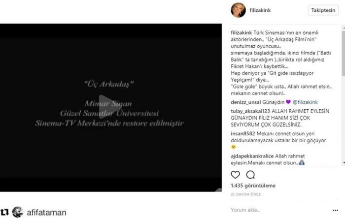 Ünlü isimlerin Instagram paylaşımları (11.07.2017)