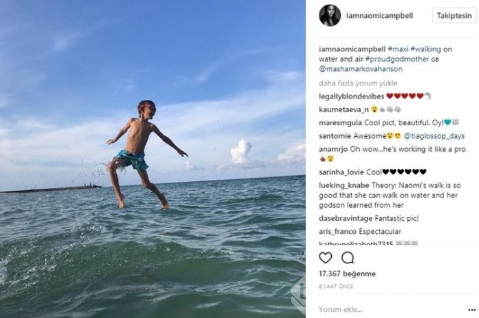 Ünlü isimlerin Instagram paylaşımları (11.07.2017)