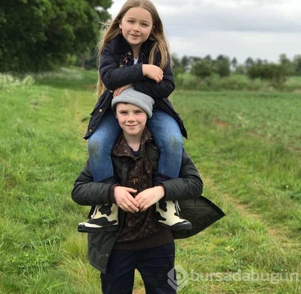 Harper Beckham'a prenses gibi kutlama