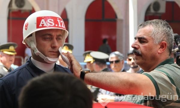 Bursa şehidini son yolculuğuna uğurladı	