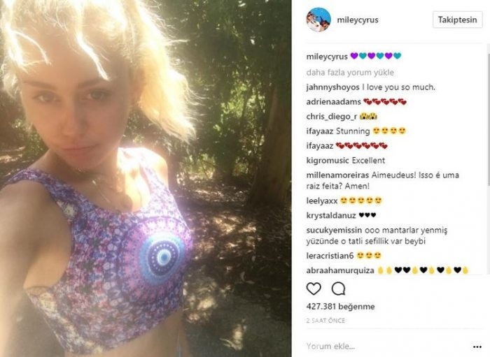 Ünlü isimlerin Instagram paylaşımları (12.07.2017)