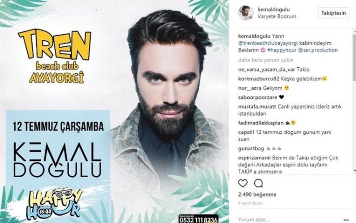 Ünlü isimlerin Instagram paylaşımları (12.07.2017)