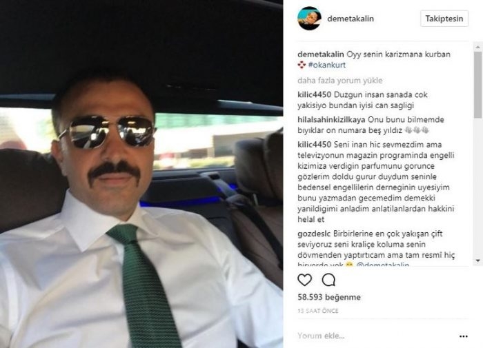 Ünlü isimlerin Instagram paylaşımları (12.07.2017)