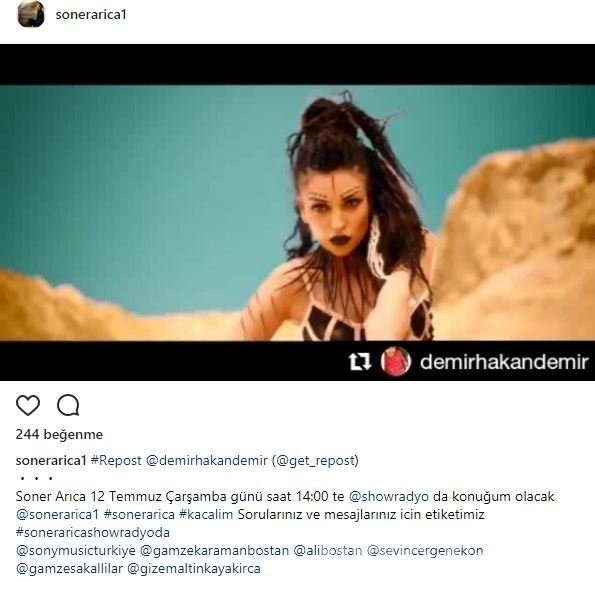 Ünlü isimlerin Instagram paylaşımları (12.07.2017)