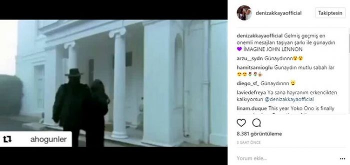 Ünlü isimlerin Instagram paylaşımları (12.07.2017)