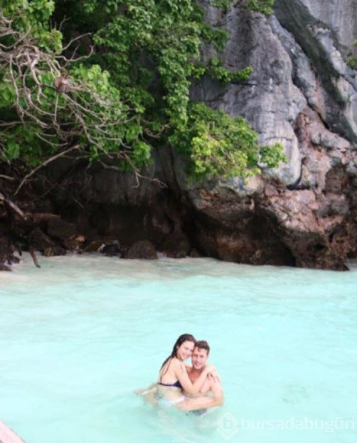 Phuket'te her anın tadını çıkardılar