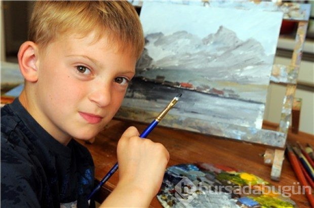 'Minik Monet' Kieron Williamson milyoner oldu