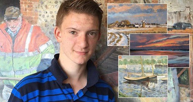 'Minik Monet' Kieron Williamson milyoner oldu