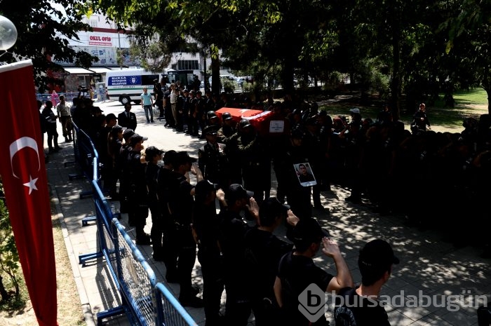 Bursa'da şehide son görev 