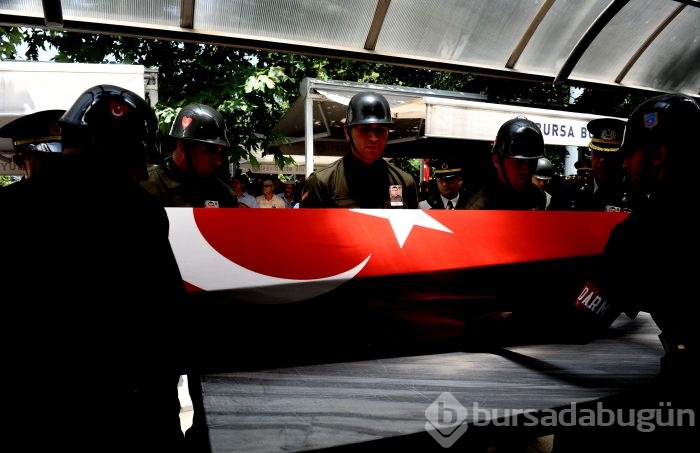 Bursa'da şehide son görev 