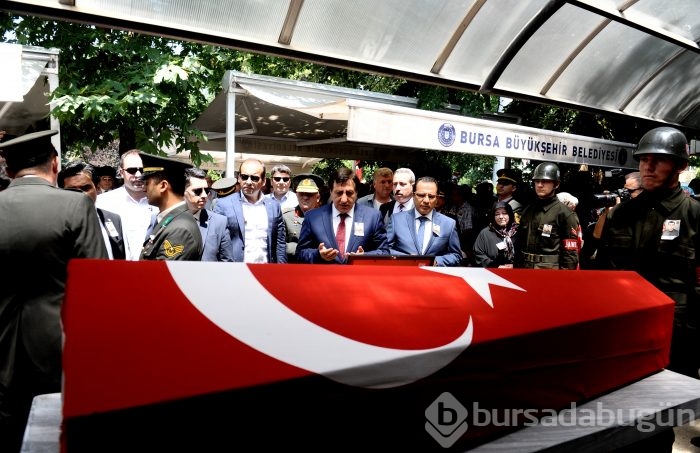 Bursa'da şehide son görev 