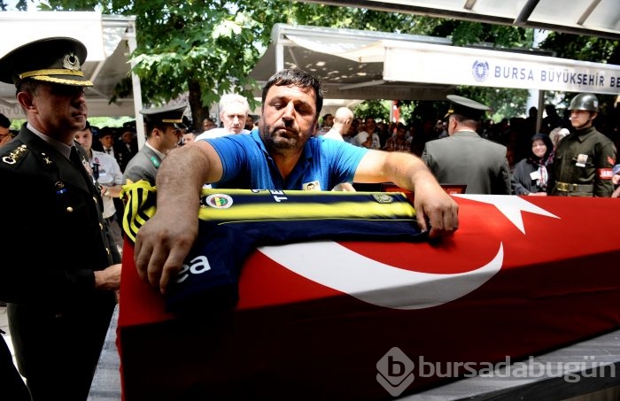 Bursa'da şehide son görev 