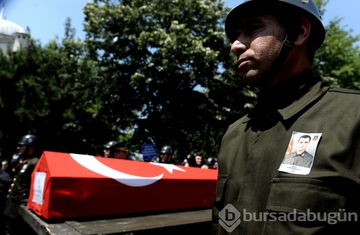 Bursa'da şehide son görev 