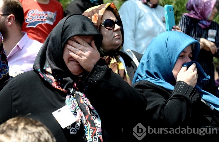 Bursa'da şehide son görev 