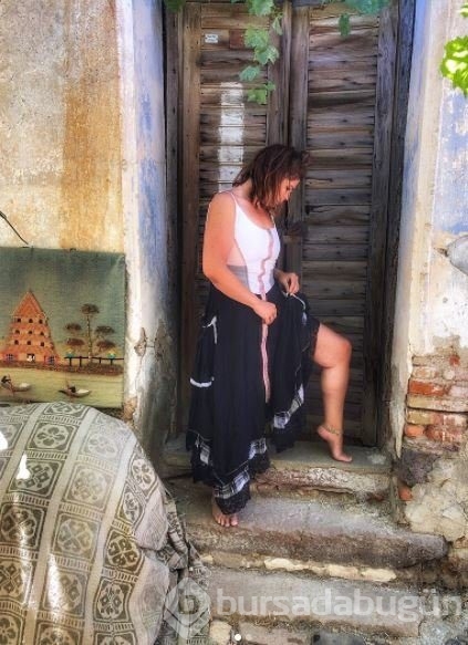 Pelin Öztekin'in keyfi yerinde