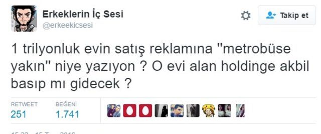 İşte en komik tweetler