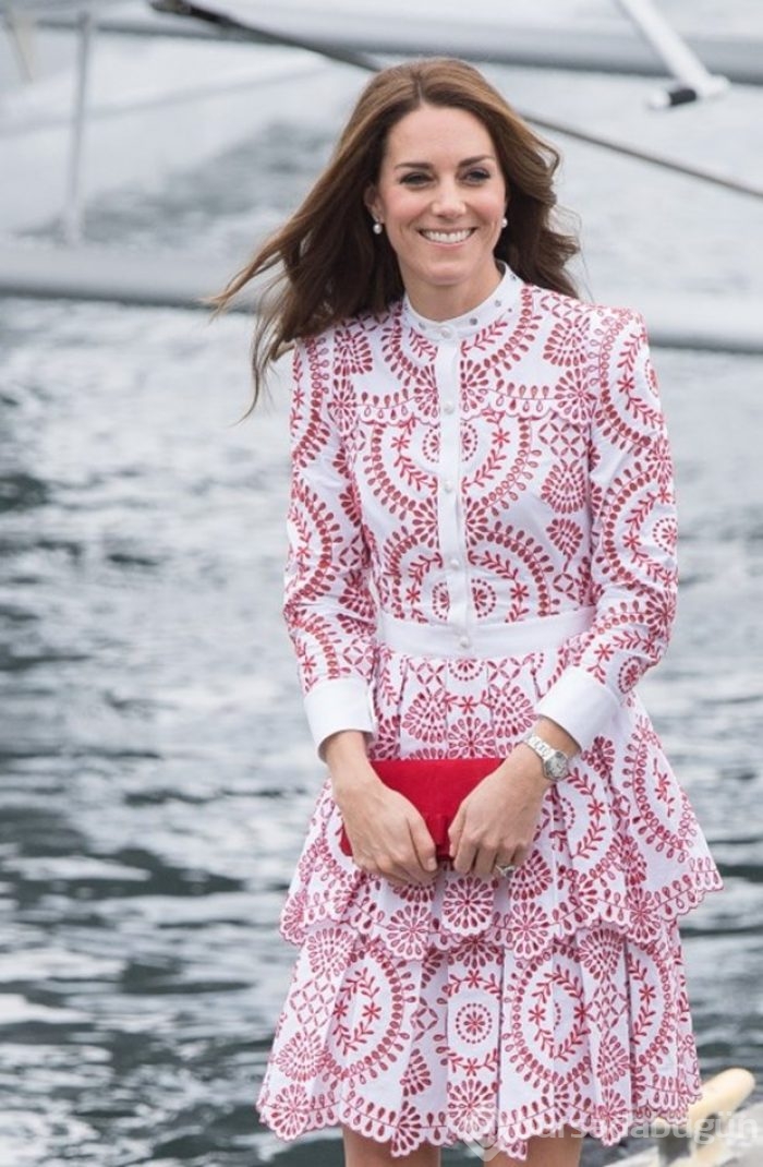 Kate Middleton'ın en cesur kıyafeti