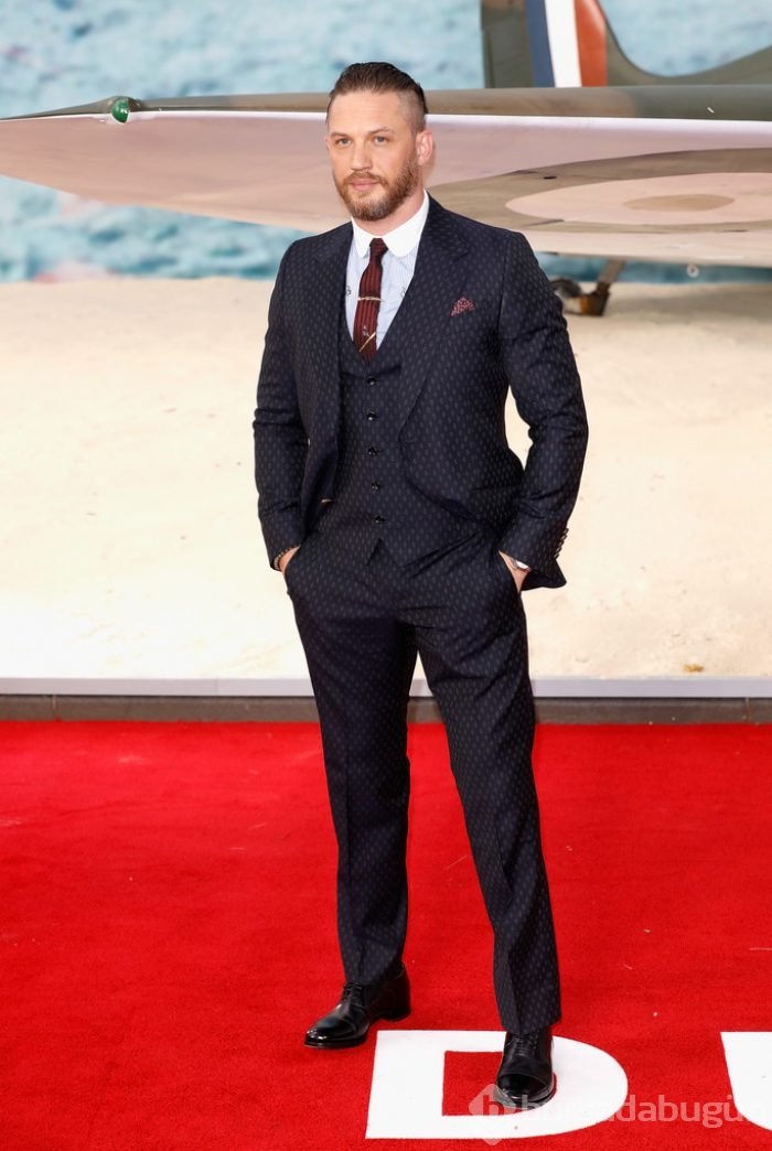 Harry Styles & Tom Hardy 'Dunkirk' Filminin Galasında!