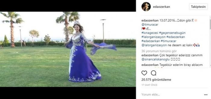 Ünlü isimlerin Instagram paylaşımları (14.07.2017)