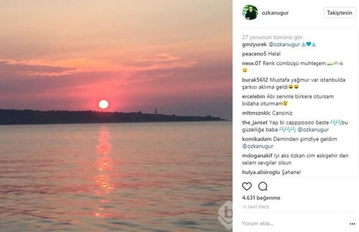 Ünlü isimlerin Instagram paylaşımları (14.07.2017)