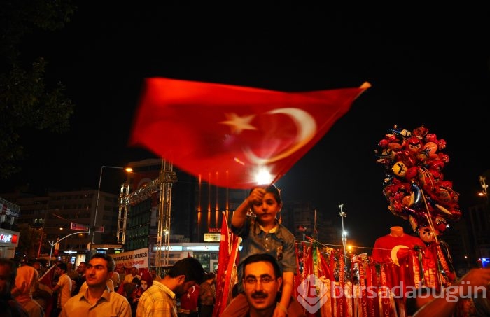 Bursa 15 Temmuz'un yıl dönümünde meydanda olacak	