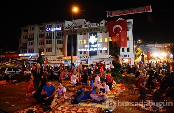 Bursa 15 Temmuz'un yıl dönümünde meydanda olacak	