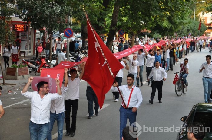 Bursa ayakta! İşte o 'an'lar...