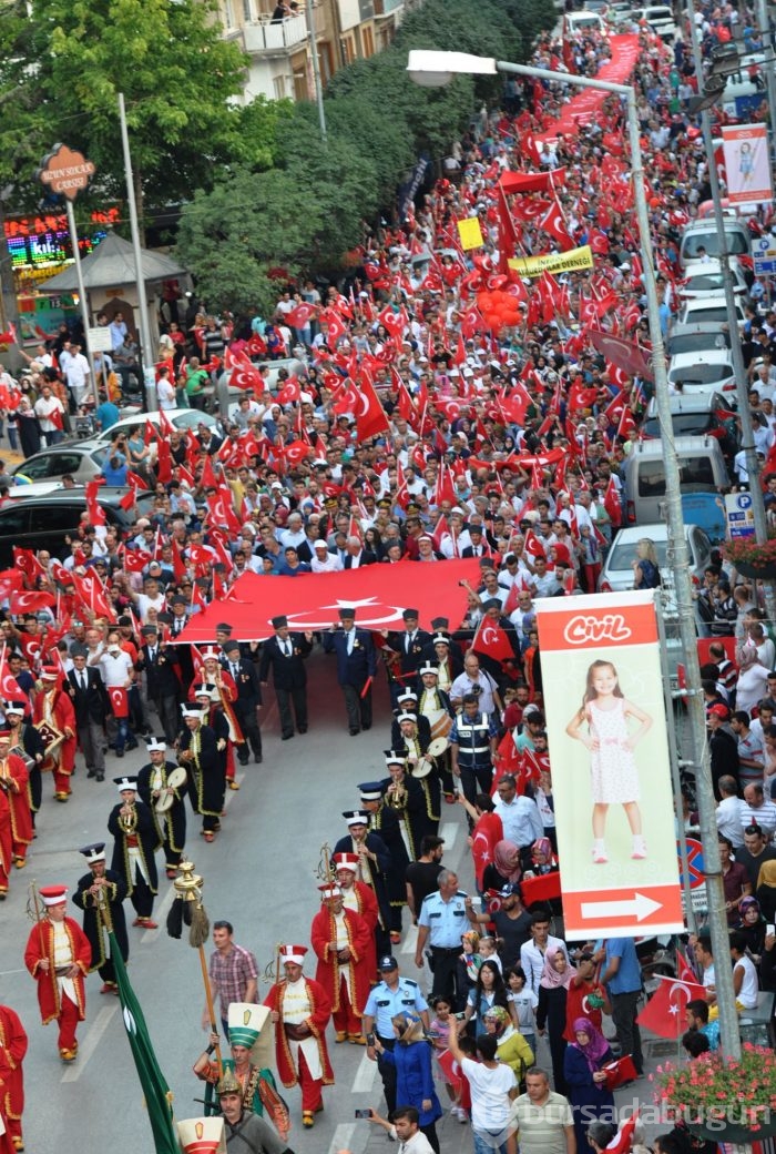 Bursa ayakta! İşte o 'an'lar...