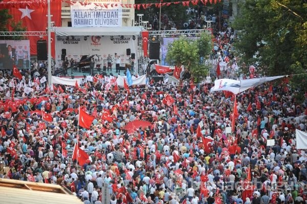 Bursa ayakta! İşte o 'an'lar...