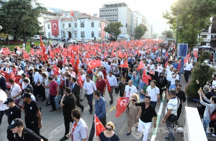 Bursa ayakta! İşte o 'an'lar...