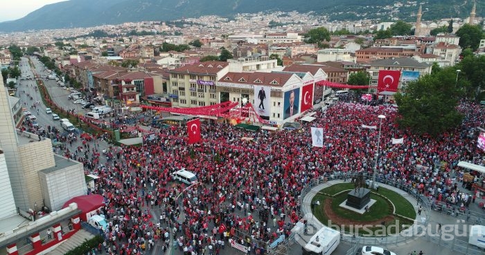 Bursa ayakta! İşte o 'an'lar...