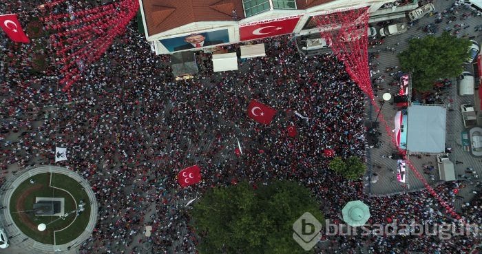 Bursa ayakta! İşte o 'an'lar...