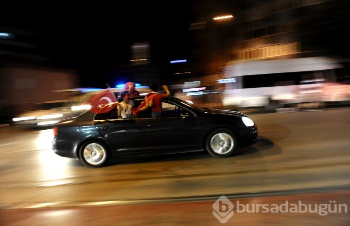Bursa ayakta! İşte o 'an'lar...