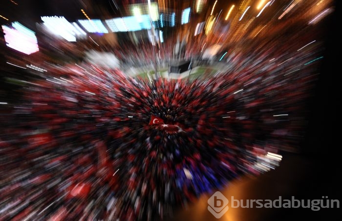 Bursa ayakta! İşte o 'an'lar...