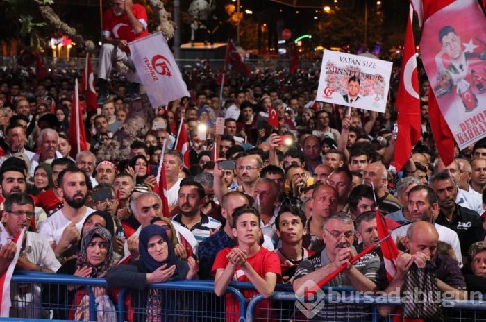 Bursa ayakta! İşte o 'an'lar...