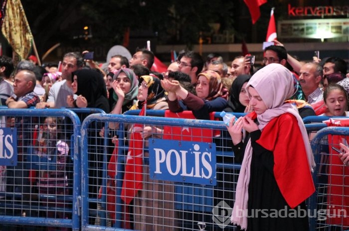 Bursa ayakta! İşte o 'an'lar...