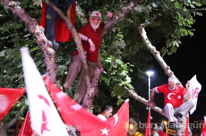 Bursa ayakta! İşte o 'an'lar...