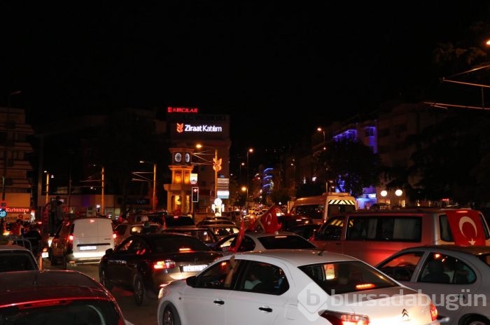Bursa ayakta! İşte o 'an'lar...