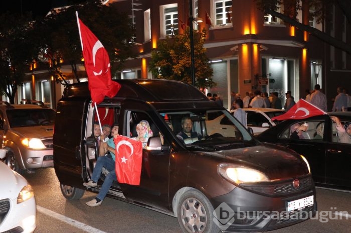 Bursa ayakta! İşte o 'an'lar...