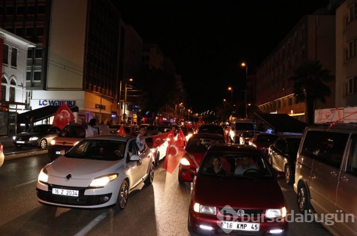 Bursa ayakta! İşte o 'an'lar...