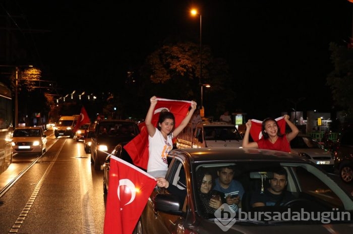 Bursa ayakta! İşte o 'an'lar...
