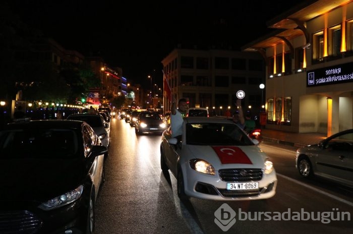 Bursa ayakta! İşte o 'an'lar...