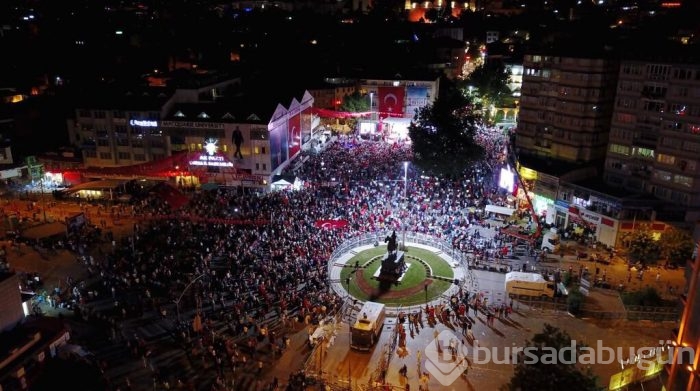 Bursa ayakta! İşte o 'an'lar...