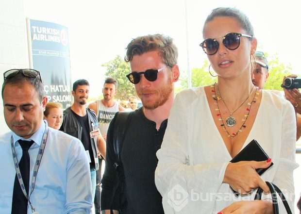Adriana Lima Miami'ye yalnız döndü