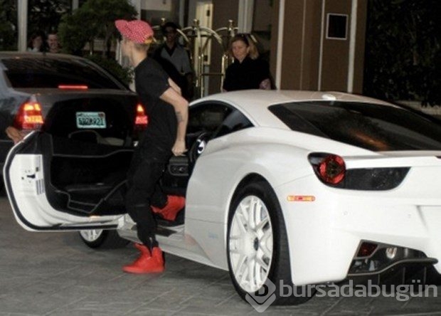 Justin Bieber'a trafik cezası