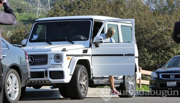 Justin Bieber'a trafik cezası