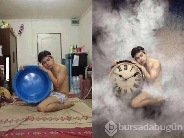 O fotoğraflar böyle çekiliyor!