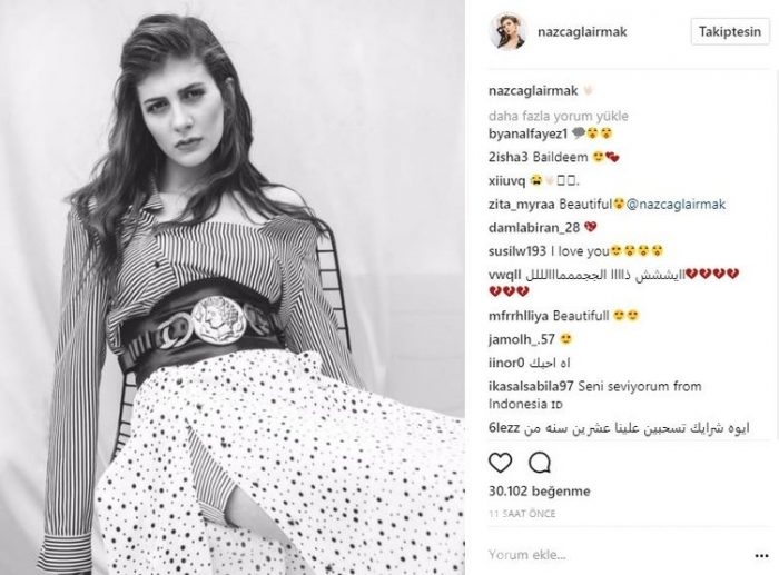 Ünlü isimlerin Instagram paylaşımları (17.07.2017)